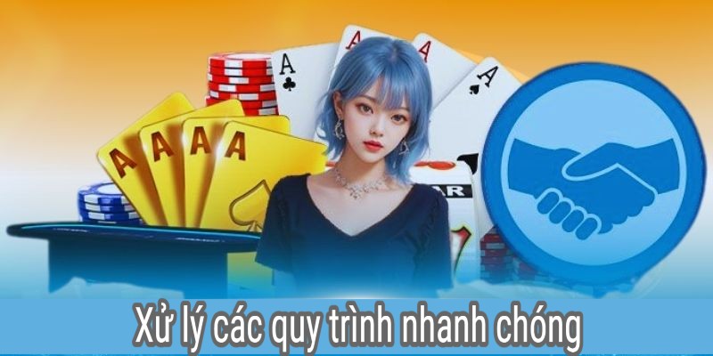 Xử lý các quy trình hoạt động vô cùng nhanh chóng